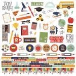 Simple Stories Sticker - School Rocks 12"X12"