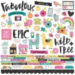 Simple Stories Sticker - oh Happy Day 12"X12"