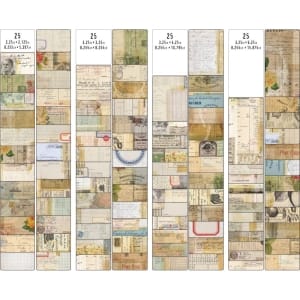 Tim Holtz Idealogy Journal Cards 100/Pkg