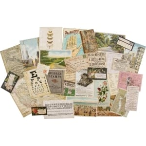 Tim Holtz Idealogy Ephemera Pack 33/Pkg - Layers Remnants