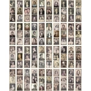 Tim Holtz Idealogy Photobooth Vintage Photo Strips 40/Pkg