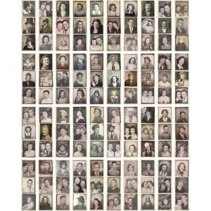 Tim Holtz Idealogy Photobooth Vintage Photo Strips 40/Pkg