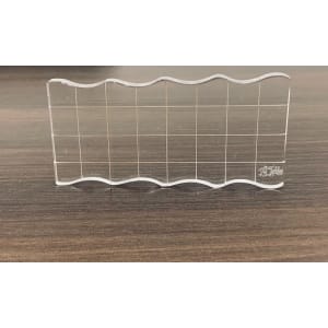 Tubby Craft Clear Acrylic Block - 2 by 4 inches