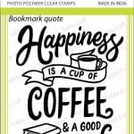 Tubby Photopolymer Clear Stamps - Bookmark Quote