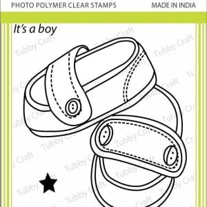 Tubby Photopolymer Clear Stamps - It's a Boy