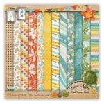 Tropical Affair Scrapbook Paper (Pack of 24 sheets) - 6 by 6 inch