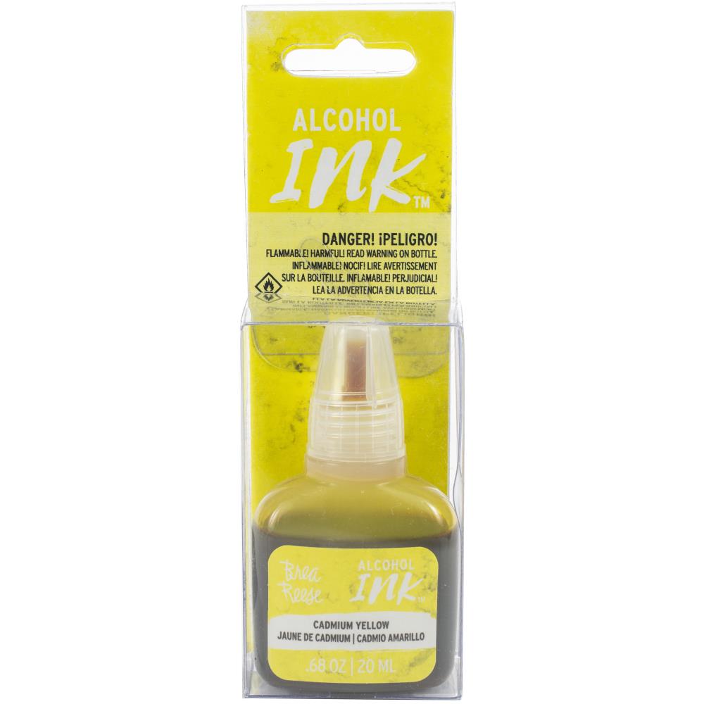 Brea Reese Alcohol Inks 20ml - Cadmium Yellow BreaReese alcohol ink Cadmium Yellow 20ml Brea Reese Alcohol Inks 20ml - Cadmium Yellow