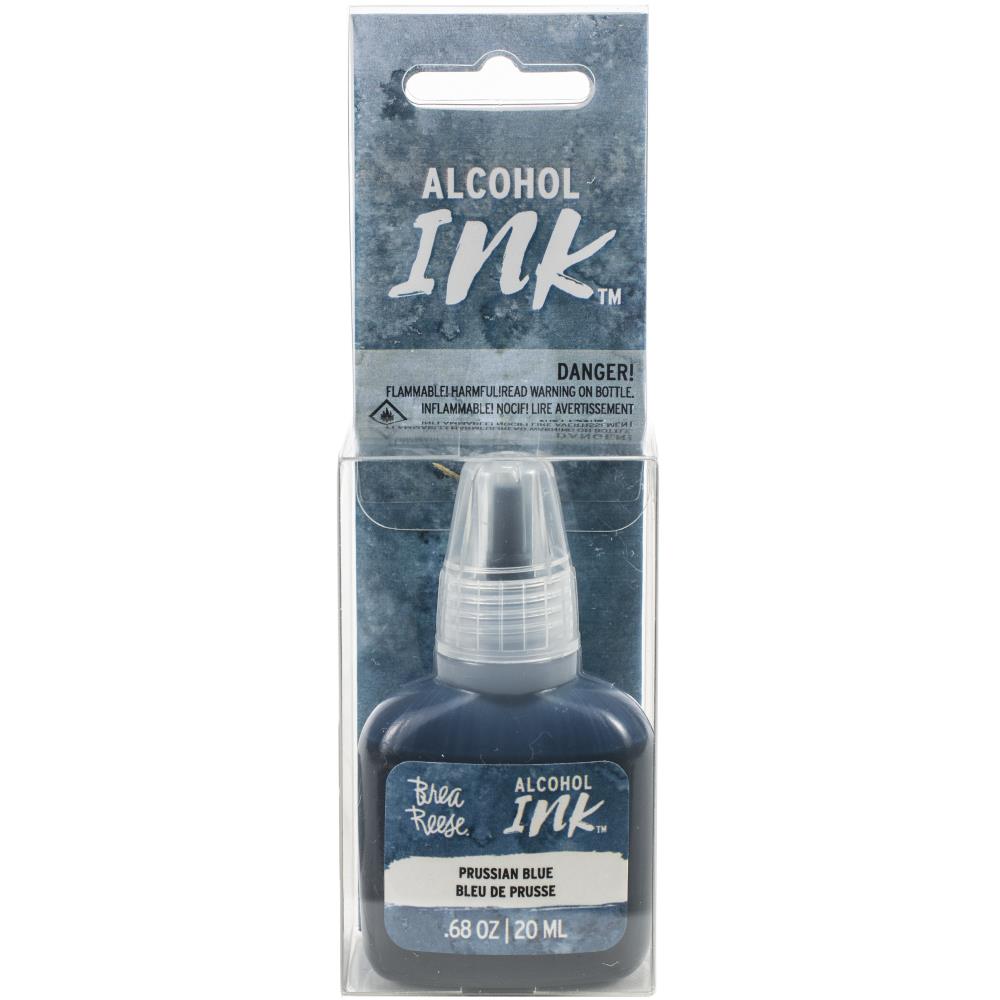 Brea Reese Alcohol Inks 20ml - Prussian Blue BreaReese alcohol ink prussian blue 20ml Brea Reese Alcohol Inks 20ml - Prussian Blue