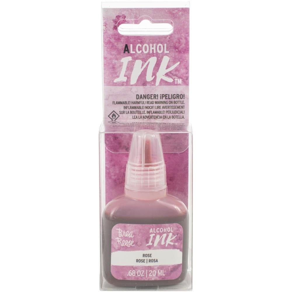 Brea Reese Alcohol Inks 20ml - Rose BreaReese alcohol ink rose 20ml Brea Reese Alcohol Inks 20ml - Rose