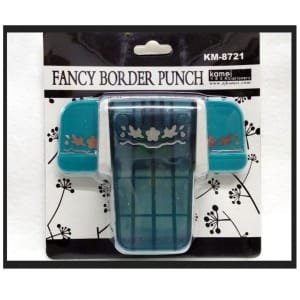 Kamei Border Punch - Floral Border
