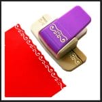 Kamei Border Punch - Swirls