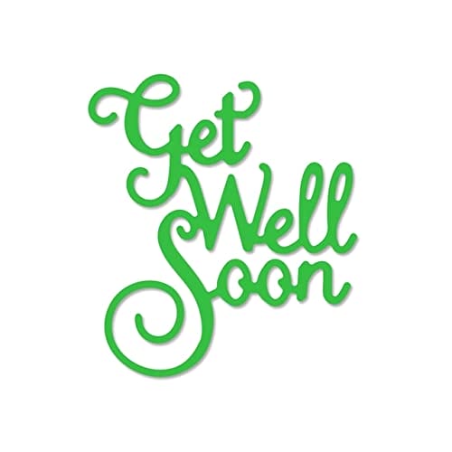 Steel Word Dies - Get Well Soon LC10003 steel ccutting Die get well soon 1 Steel Word Dies - Get Well Soon