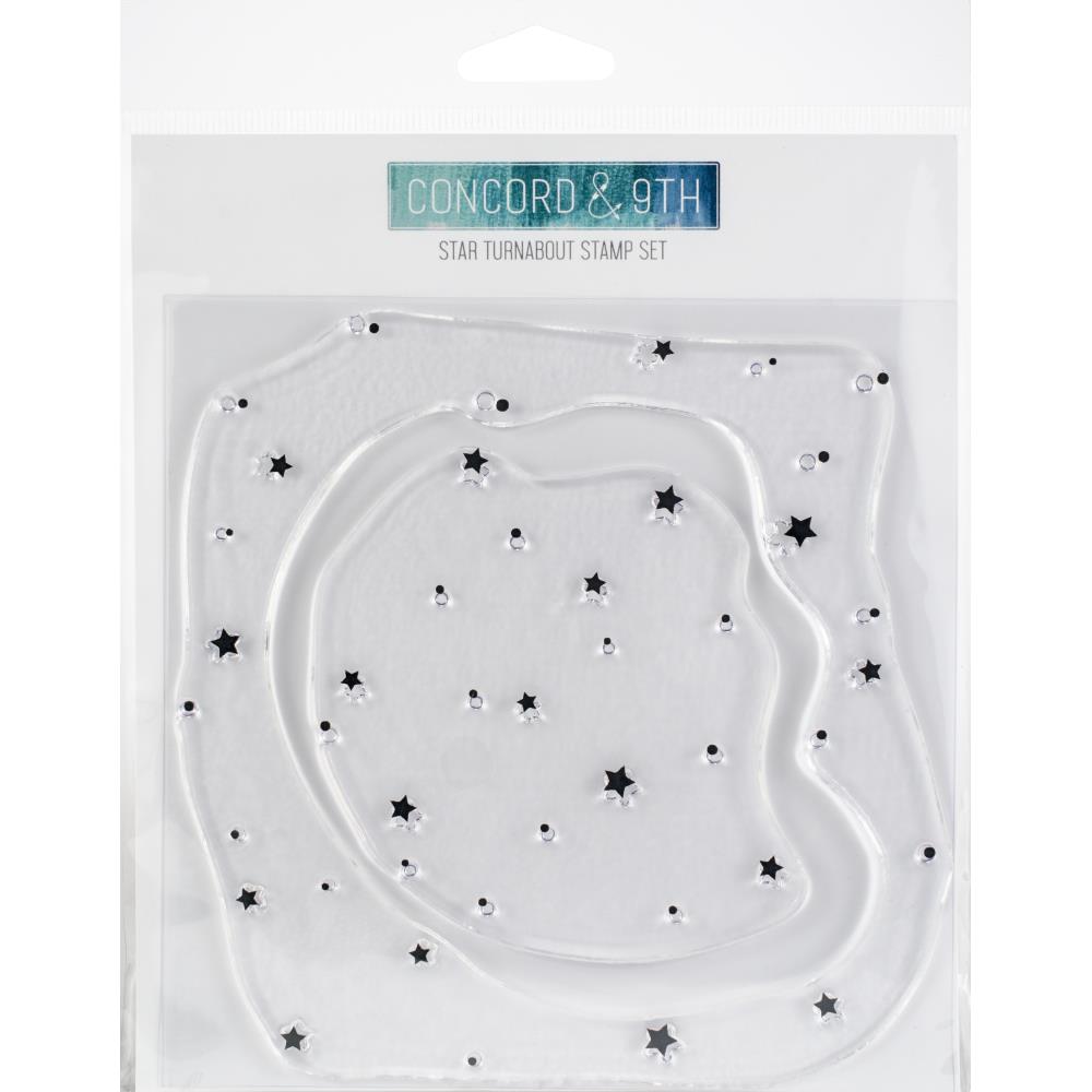 Concord & 9th Clear Turnabout Stamp - Star (6 by 6 inch) concord and 9th turnabout star Concord & 9th Clear Turnabout Stamp - Star (6 by 6 inch)