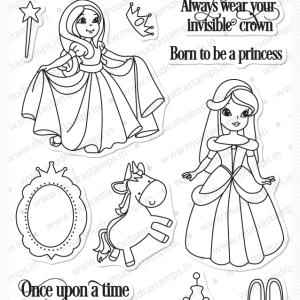 Mudra Craft Stamps - Princess