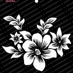 Mudra Stencils - Floral Spray