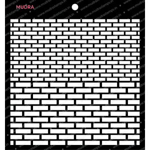 Mudra Stencils - Tiny Bricks