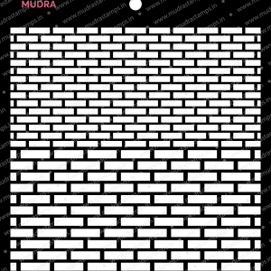 Mudra Stencils - Tiny Bricks