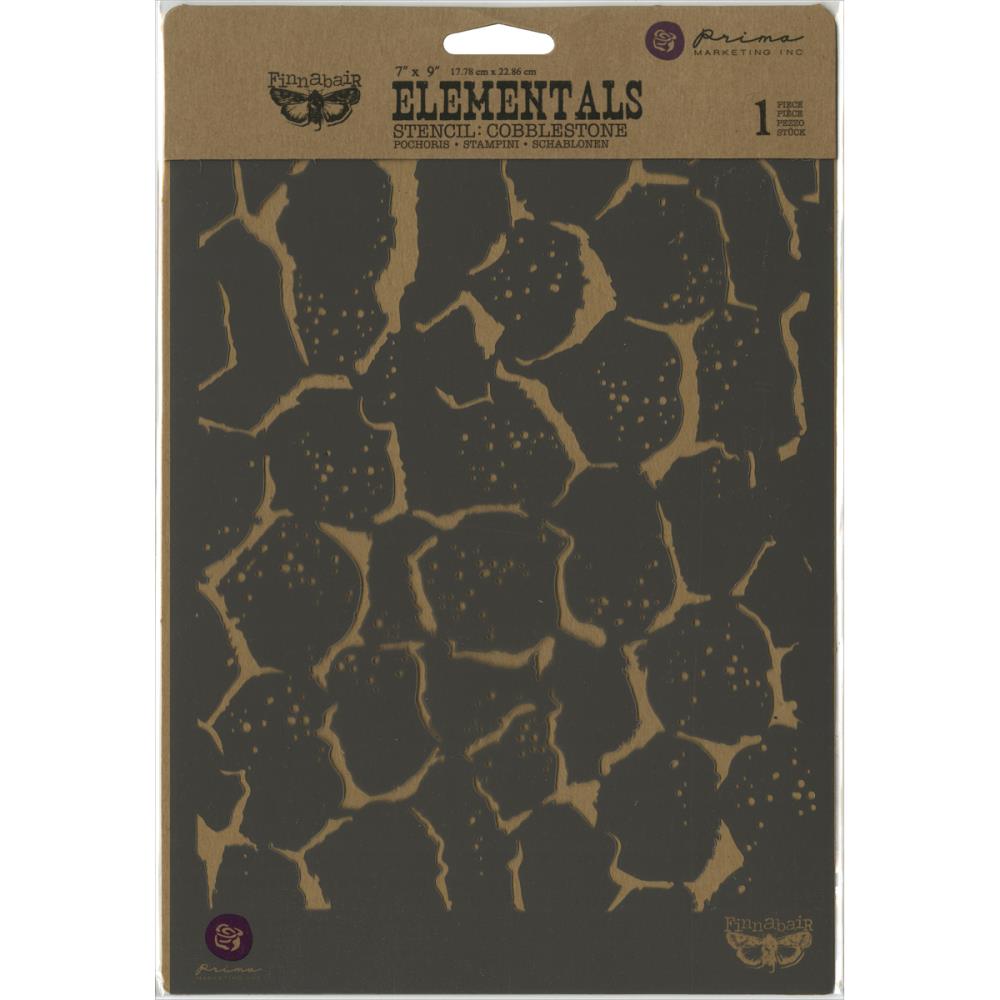 Prima Marketing Finnabair Stencil 6" by 9" - Cobblestone prima finnabair Stencil cobblestone Prima Marketing Finnabair Stencil 6" by 9" - Cobblestone