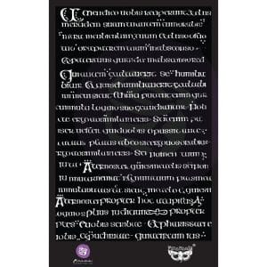 Prima Marketing Finnabair Stencil 6"X9" - Manuscript