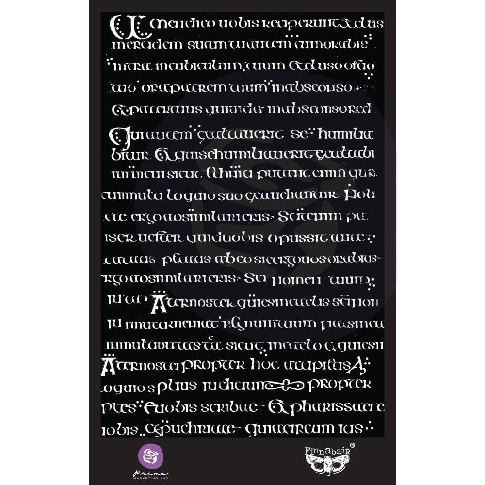 Prima Marketing Finnabair Stencil 6"X9" - Manuscript prima finnabair Stencil manuscript Prima Marketing Finnabair Stencil 6"X9" - Manuscript