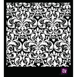 Prima Designer Stencil 6"X6" - Flourish