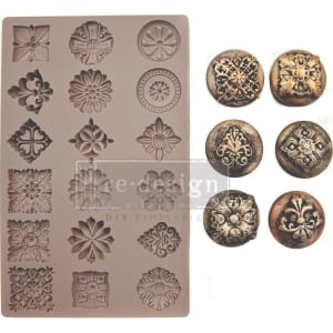 Prima Marketing Re-Design Mould 5"X8"X8mm - Curio Trinkets