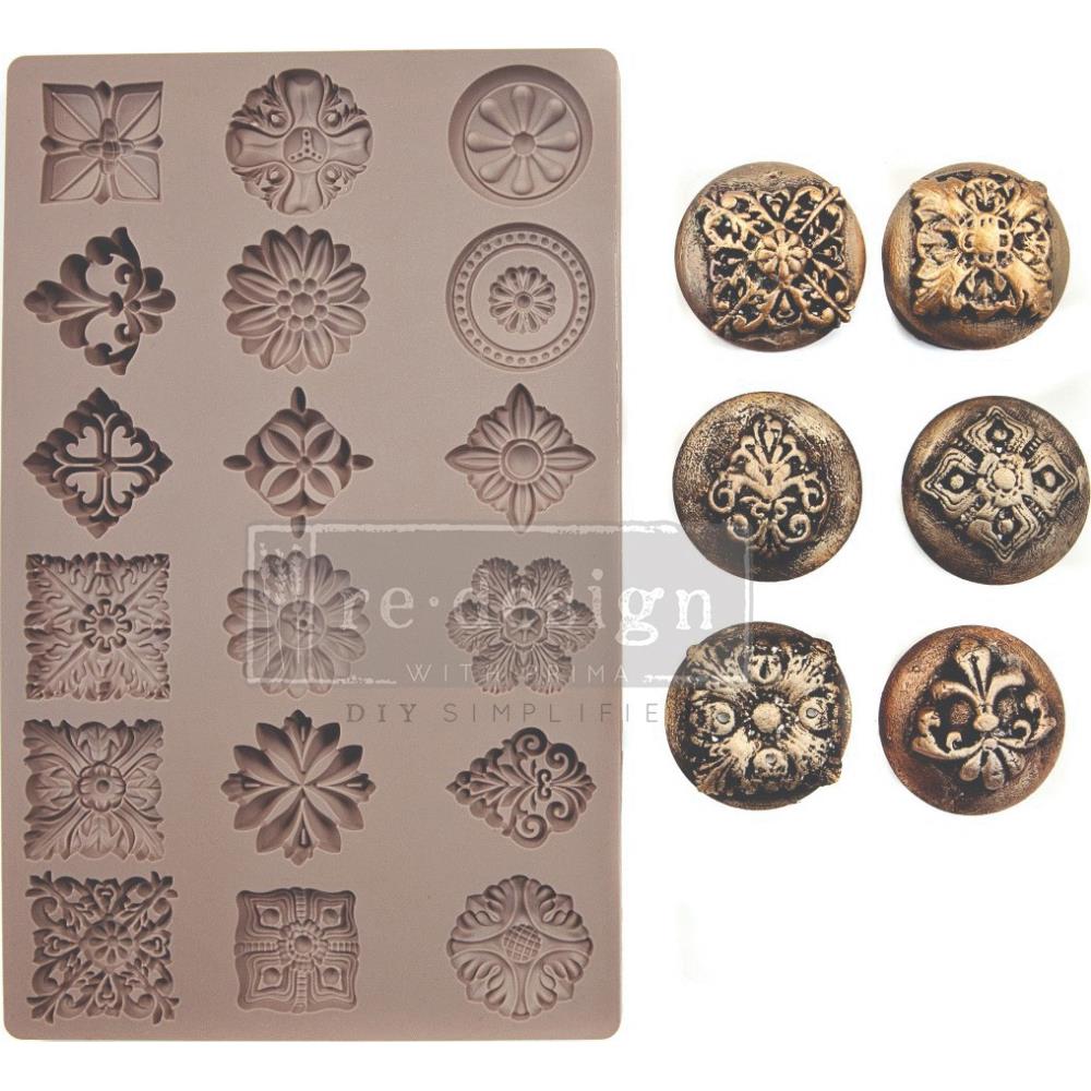 Prima Marketing Re-Design Mould 5"X8"X8mm - Curio Trinkets