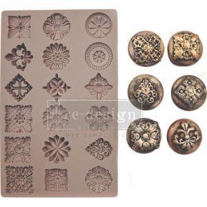 Prima Marketing Re-Design Mould 5"X8"X8mm - Curio Trinkets