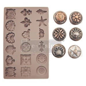 Prima Marketing Re-Design Mould 5"X8"X8 mm - Seashore Treasures