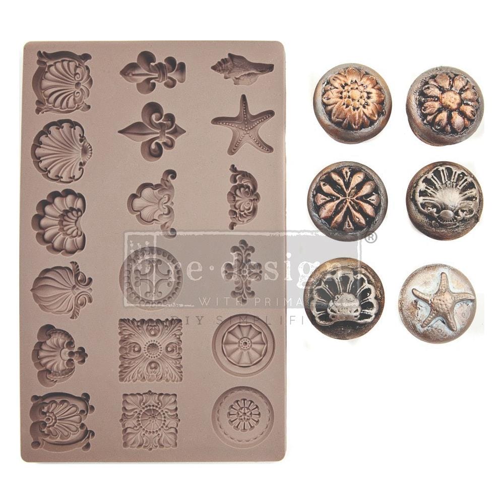 Prima Marketing Re-Design Mould 5"X8"X8 mm - Seashore Treasures prima marketing mould seashore treasures Prima Marketing Re-Design Mould 5"X8"X8 mm - Seashore Treasures