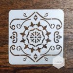 Mandala 5by5 inch stencils (Design 30)