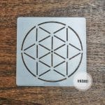 Mandala 5by5 inch stencils (Design 4)