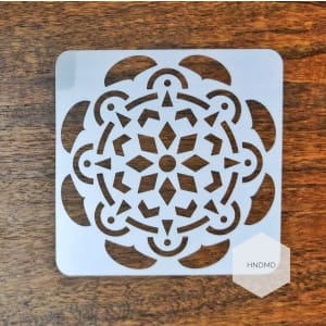 Mandala 5by5 inch stencils (Design 50)