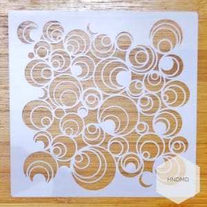 Mandala 5by5 inch stencils (Design 53)