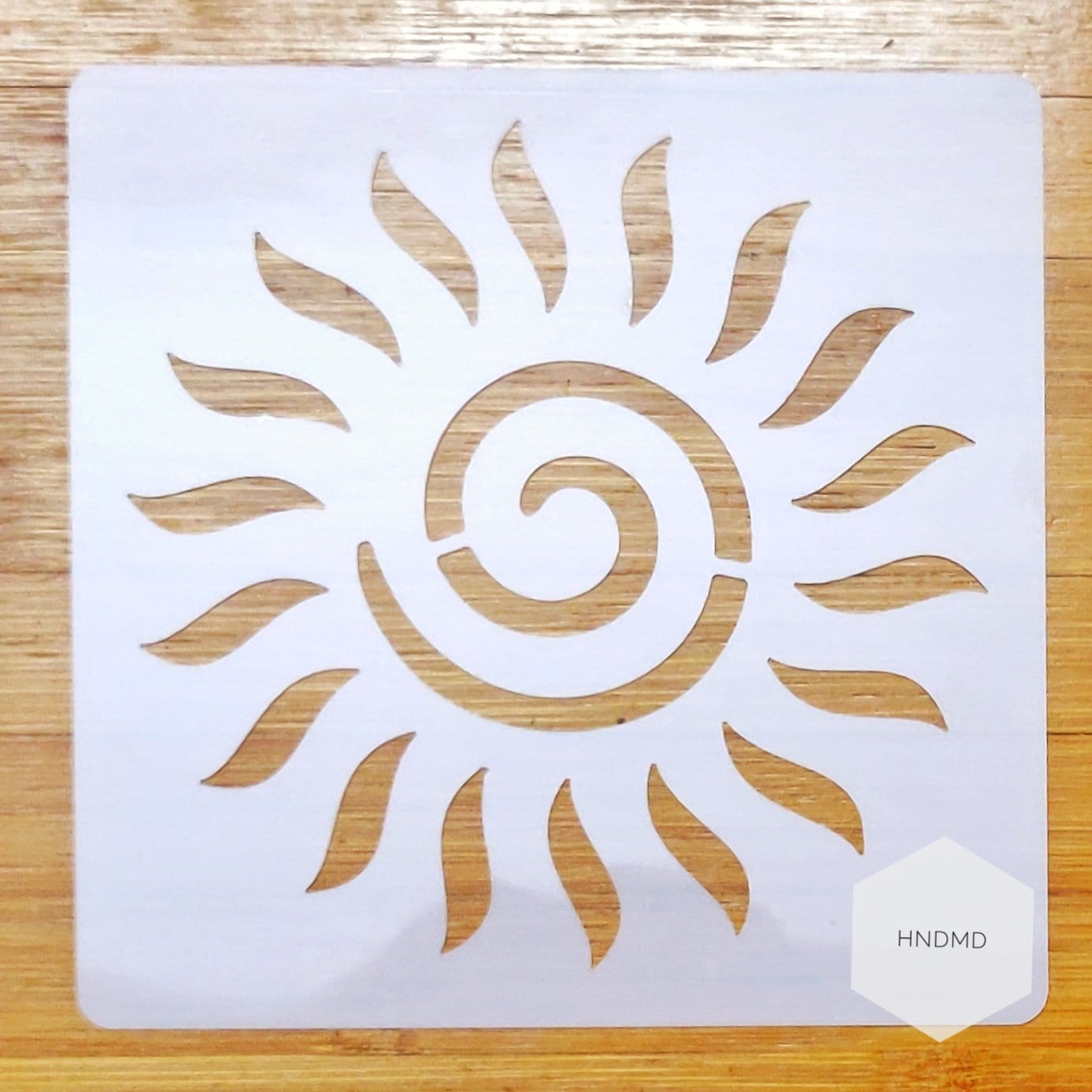 Mandala 5by5 inch stencils (Design 54) stencil CHCS 113 54 Mandala 5by5 inch stencils (Design 54)