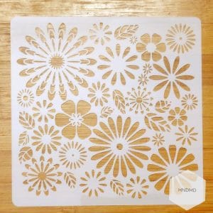 Mandala 5by5 inch stencils (Design 55)