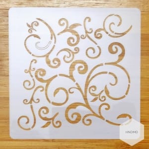 Mandala 5by5 inch stencils (Design 61)