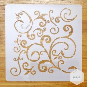 Mandala 5by5 inch stencils (Design 61)