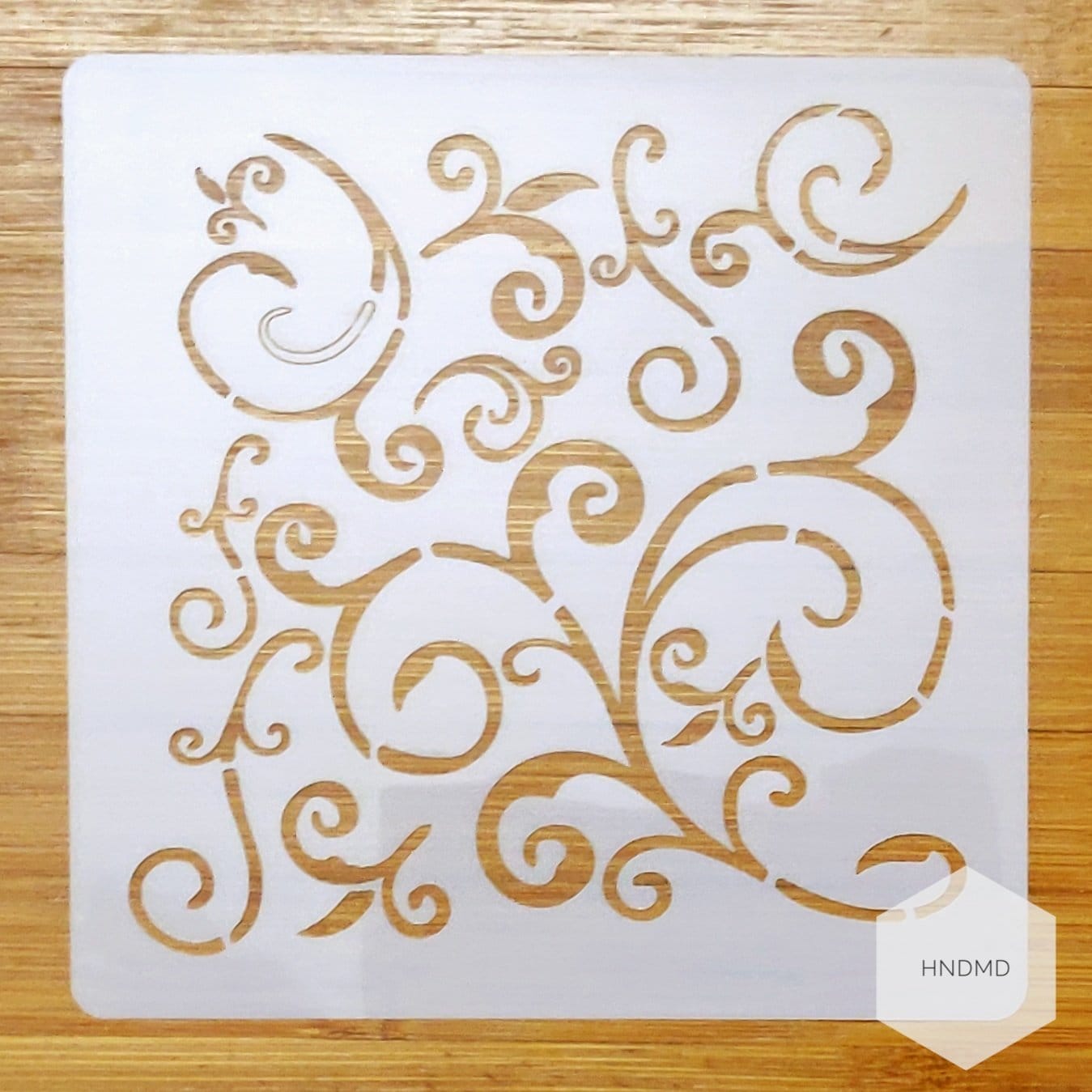 Mandala 5by5 inch stencils (Design 61) stencil CHCS 113 61 Mandala 5by5 inch stencils (Design 61)