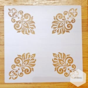 Mandala 5by5 inch stencils (Design 67)