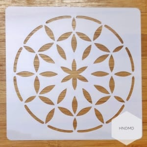 Mandala 5by5 inch stencils (Design 70)