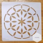 Mandala 5by5 inch stencils (Design 70)