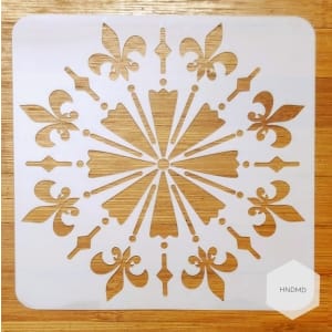 Mandala 5by5 inch stencils (Design 75)