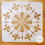 Mandala 5by5 inch stencils (Design 75)