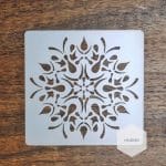 Mandala 5by5 inch stencils (Design 9)