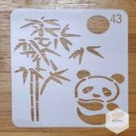 Stencil - Panda (5 by 5 inch)