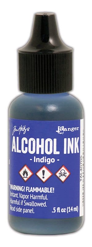Tim Holtz Alcohol Ink .5oz - Indigo tim holtz alcohol ink indigo Tim Holtz Alcohol Ink .5oz - Indigo