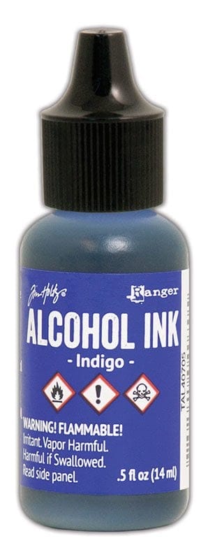 Tim Holtz Alcohol Ink .5oz - Indigo tim holtz alcohol ink indigo Tim Holtz Alcohol Ink .5oz - Indigo