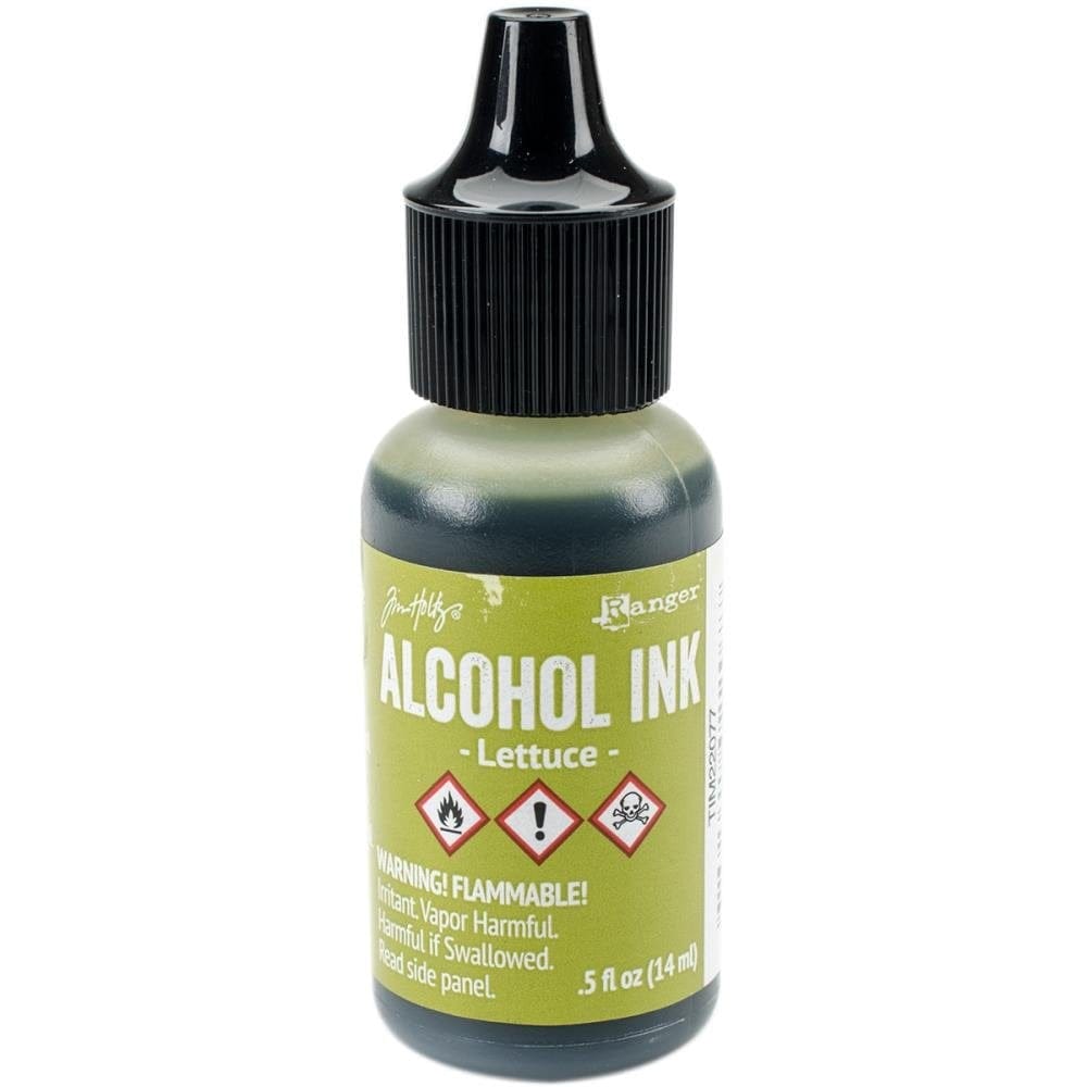 Tim Holtz Alcohol Ink .5oz - Lettuce tim holtz alcohol ink lettuce Tim Holtz Alcohol Ink .5oz - Lettuce