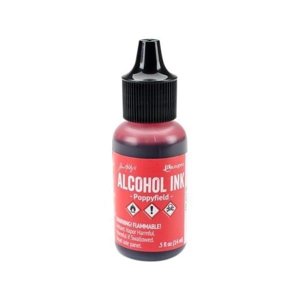 Tim Holtz Alcohol Ink .5oz - Poppyfield